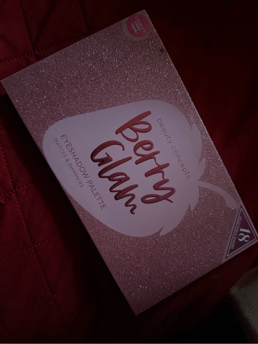 Beauty Concepts Berry Glam Eyeshadow Palette - Pink